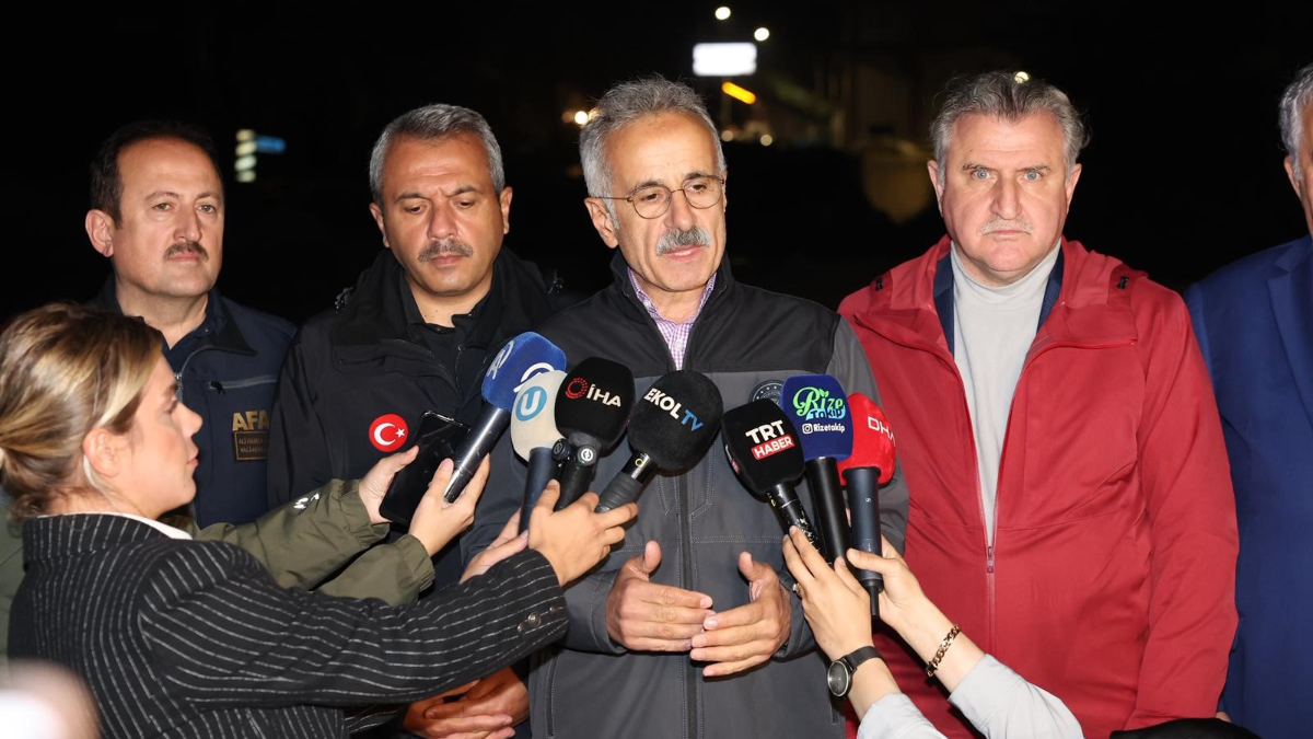 Abdulkadir Uraloğlu Rize’de incelemelerde bulundu: Alınması gereken önlemleri aldık
