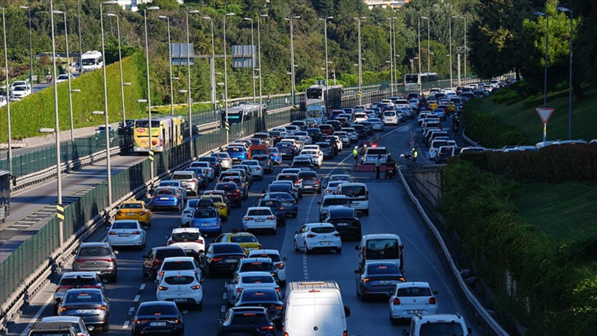 İstanbul’da trafik yoğunluğu