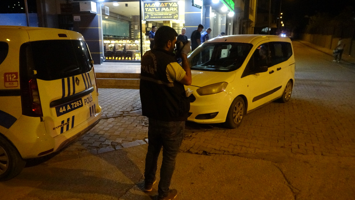 Malatya’da silahlı kavgada bacağından vuruldu