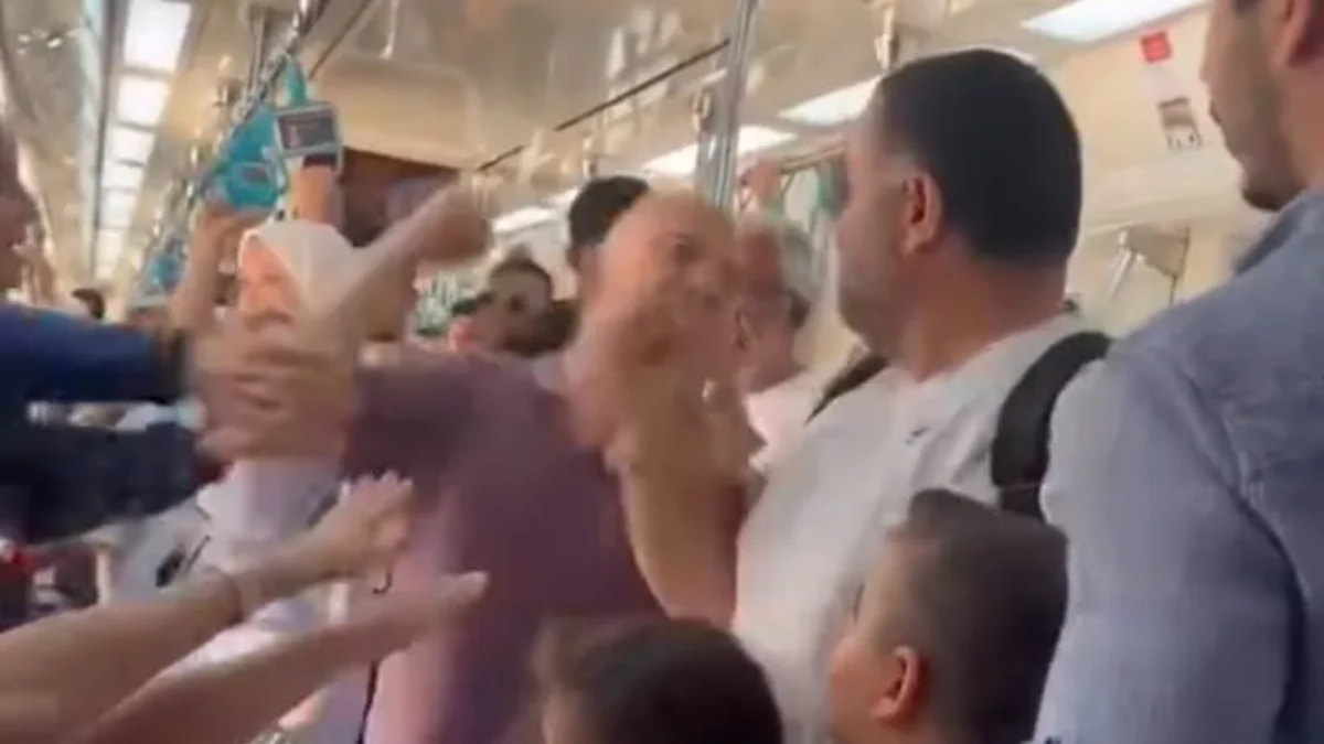 Marmaray’da çocuklarının yanında babayı darbden şahsa 1 yıl 5 ay hapis cezası