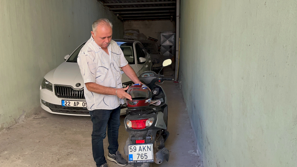 Tekirdağ’da emekli polis gelen cezayla şoke oldu