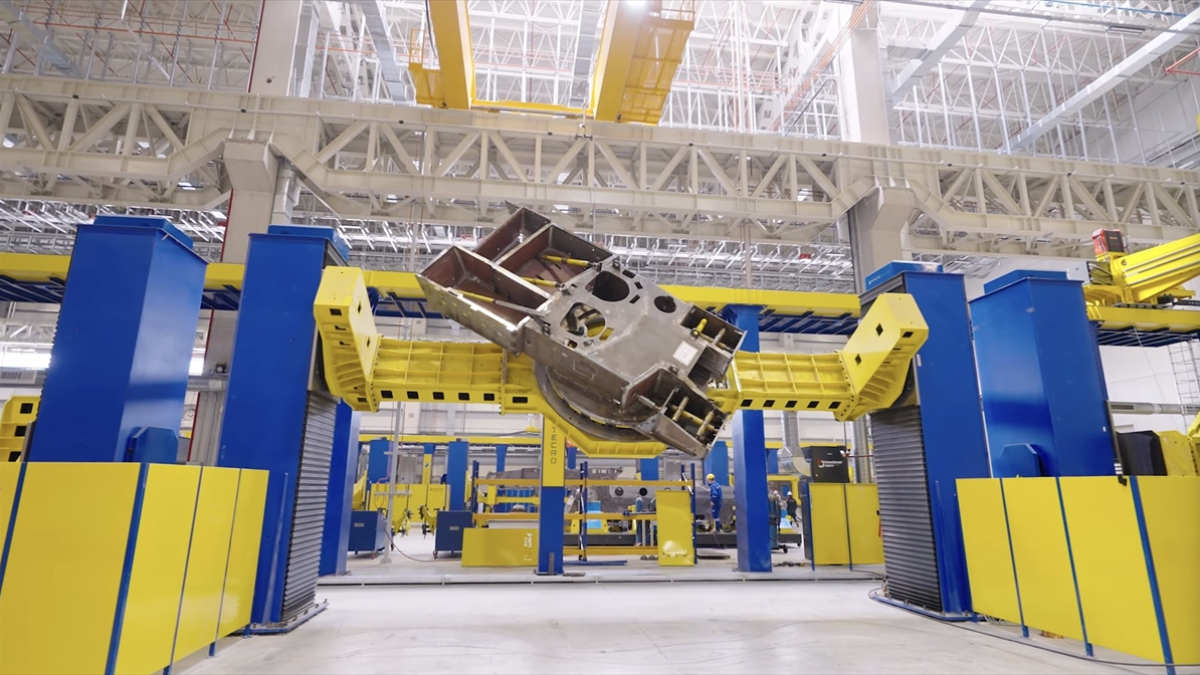 ALTAY tankları, yerli robotlar ile üretiliyor