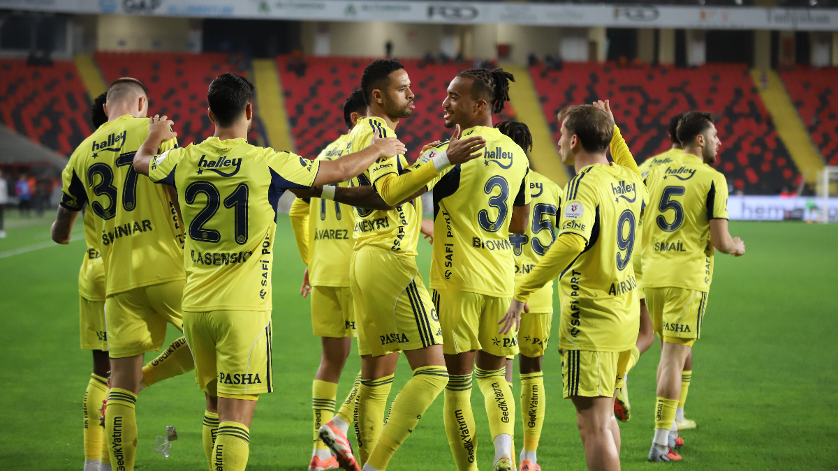 Fenerbahçe, Gaziantep FK’yı art arda 10. kez mağlup etti