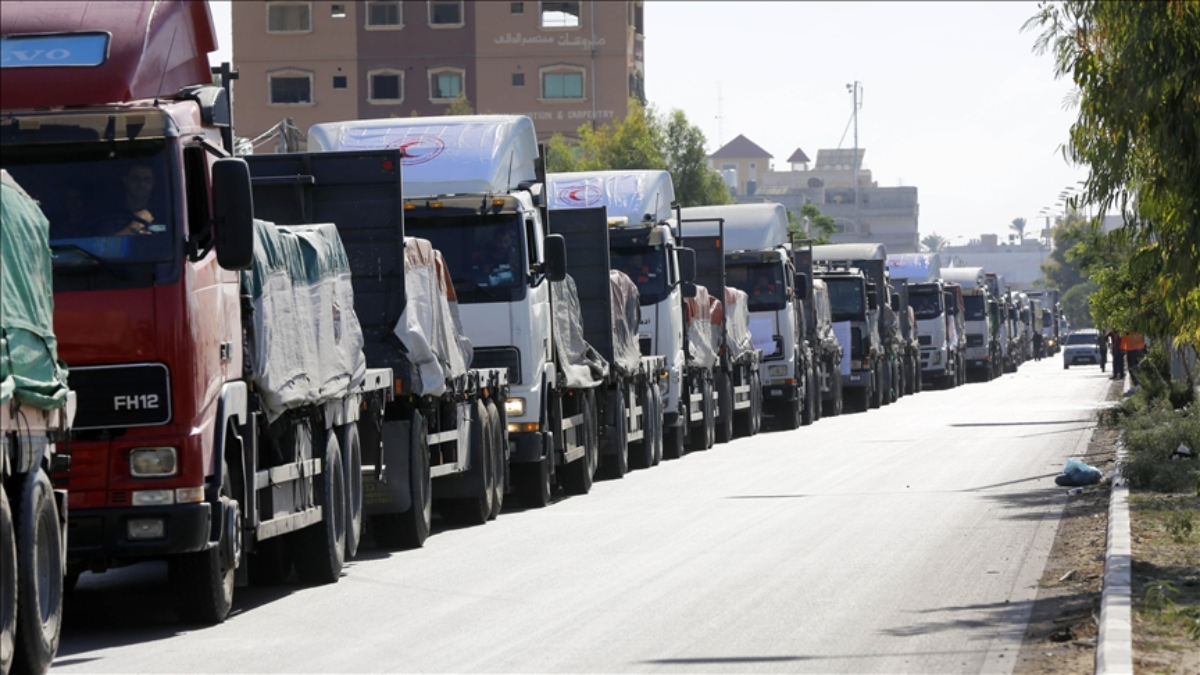 Gazze hükümeti paylaştı: Ateşkesten bu yana yalnızca 980 insani yardım tırı girdi