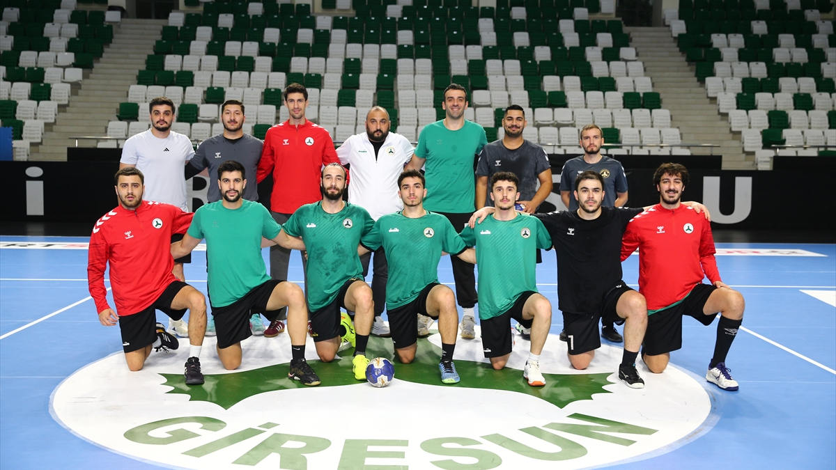 Giresunspor Erkek Hentbol Takımı’nın hedefi Avrupa’ya gitmek