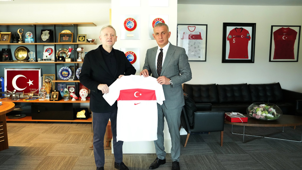 İbrahim Hacıosmanoğlu, Göksel Gümüşdağ’ı ağırladı