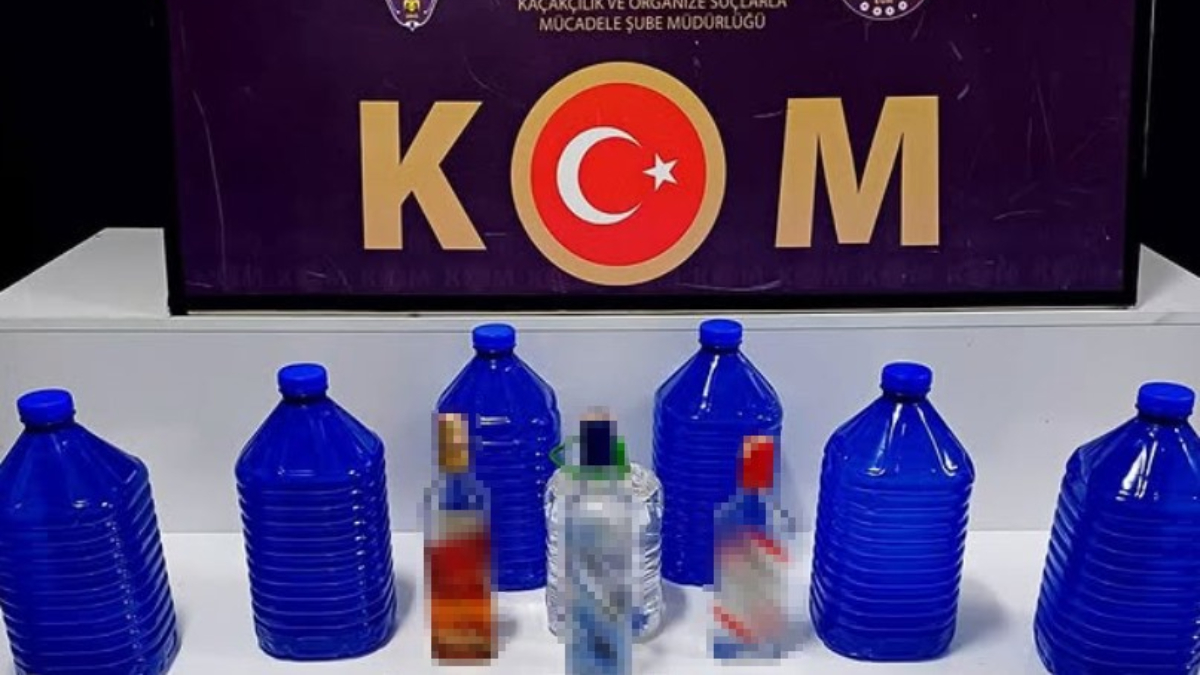 Isparta’da 33,5 litre kaçak alkol ve elektronik cihaz yakalandı