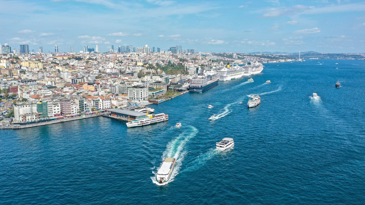 İstanbul’da kruvaziyerle 8 ayda 410 binden fazla yolcu ağırlandı