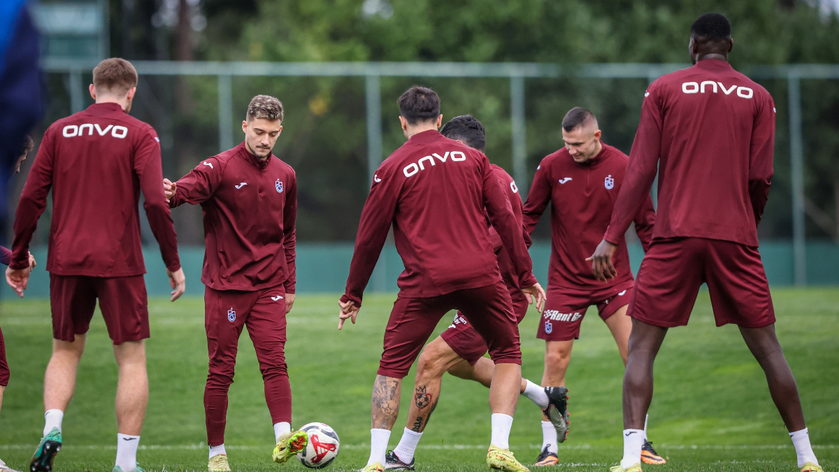 Trabzonspor, Galatasaray maçının hazırlıklarını sürdürdü