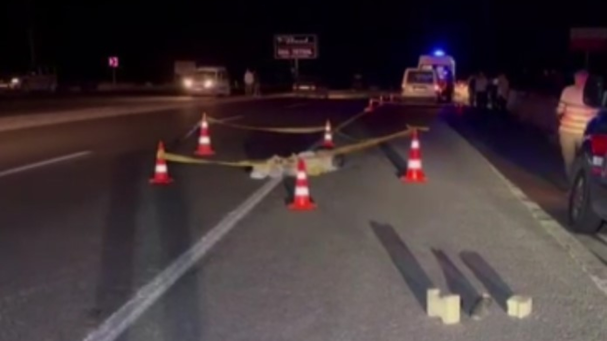 Adıyaman’da hafif ticari aracın çarptığı yaya öldü