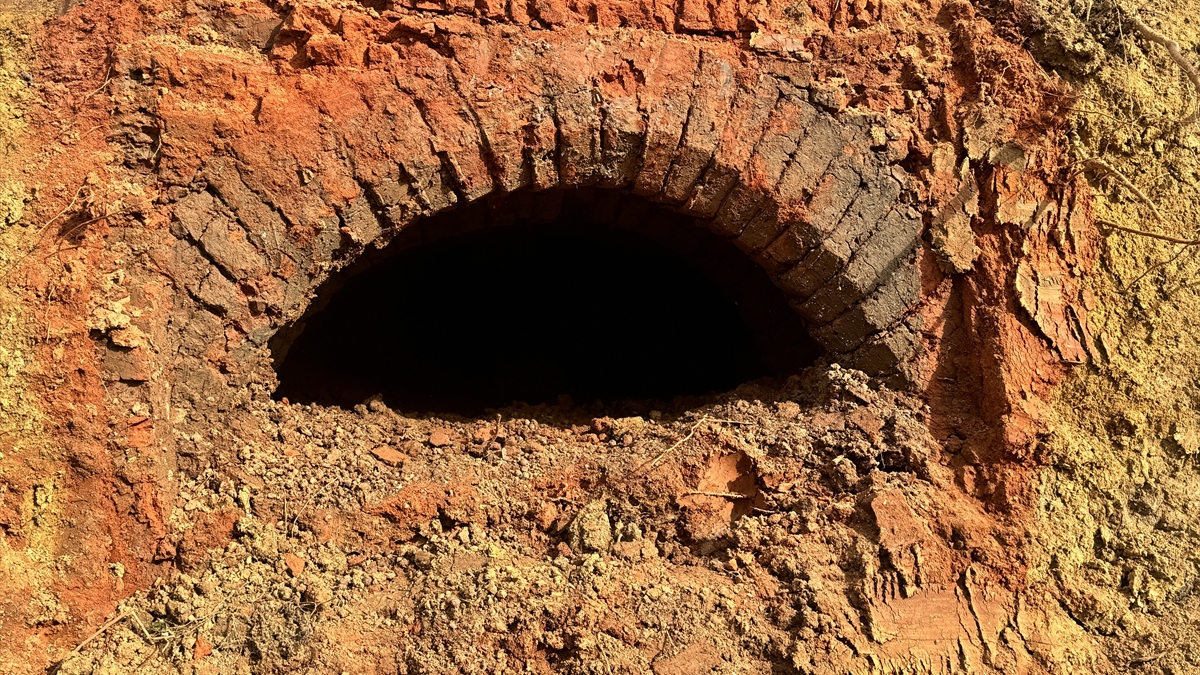 Düzce’de yol çalışması sırasında tarihi yapı bulundu