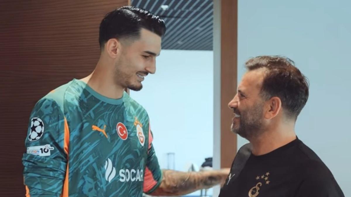 Galatasaray’da Uğurcan Çakır’dan Okan Buruk’a Trabzonspor raporu