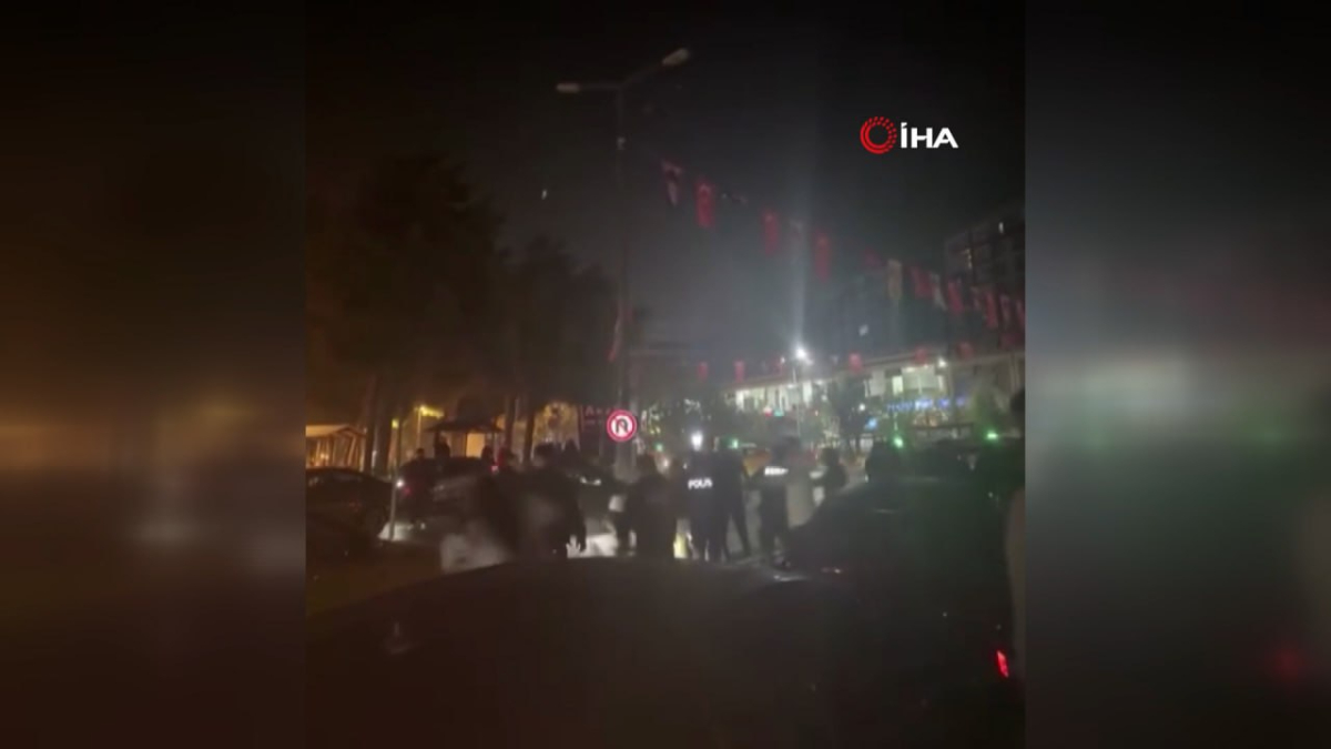 İstanbul’da alkollü grup ortalığı birbirine kattı