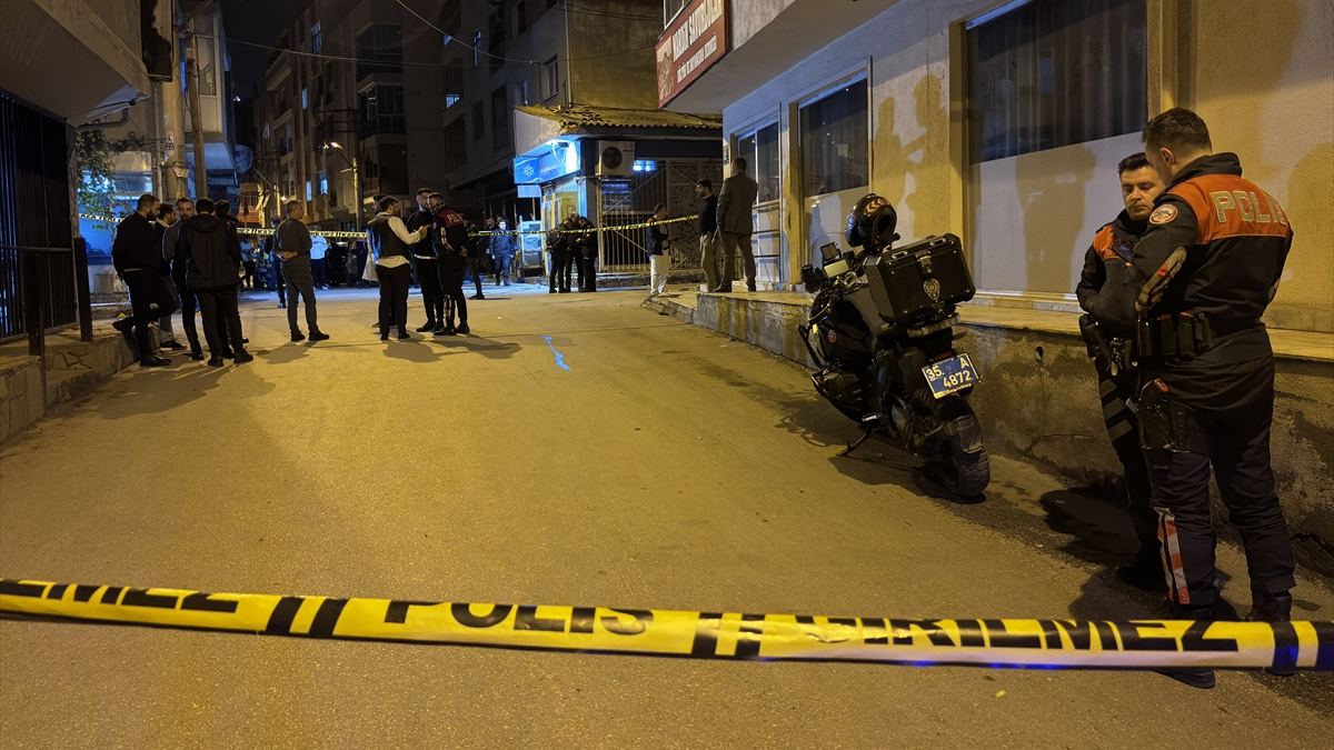 İzmir’de silahlı saldırıda 1 kişi öldü