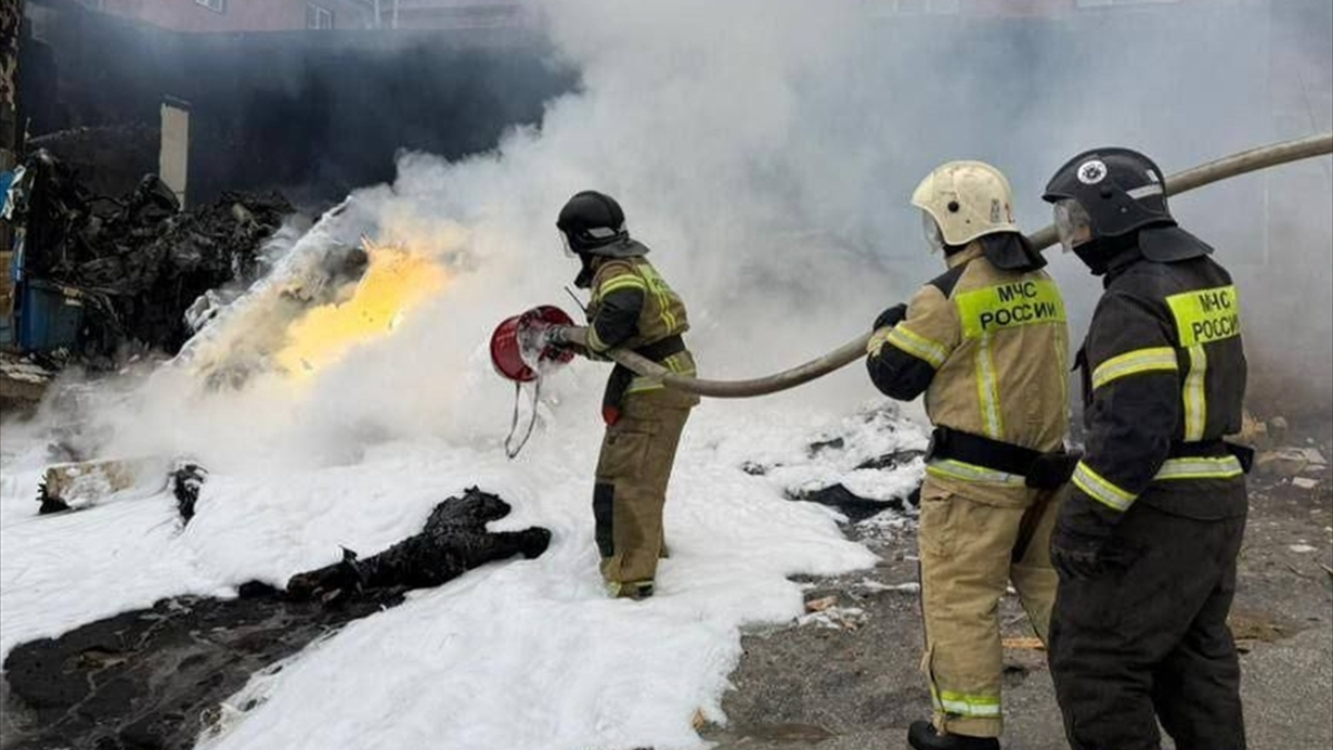 Rusya’daki Dağıstan bölgesinde helikopter düştü: 4 kişi öldü