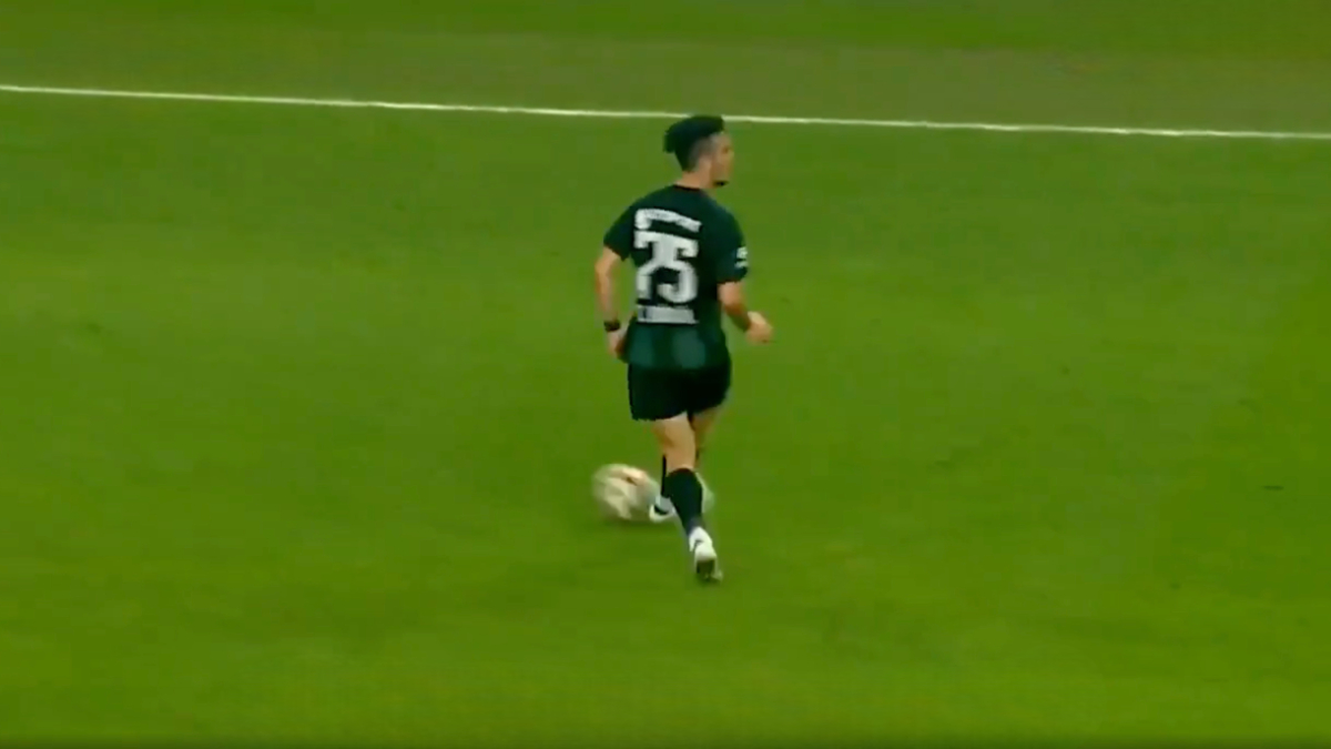 Tayfur Bingöl’den uzatma dakikalarında gülümseten ‘no-look’ denemesi