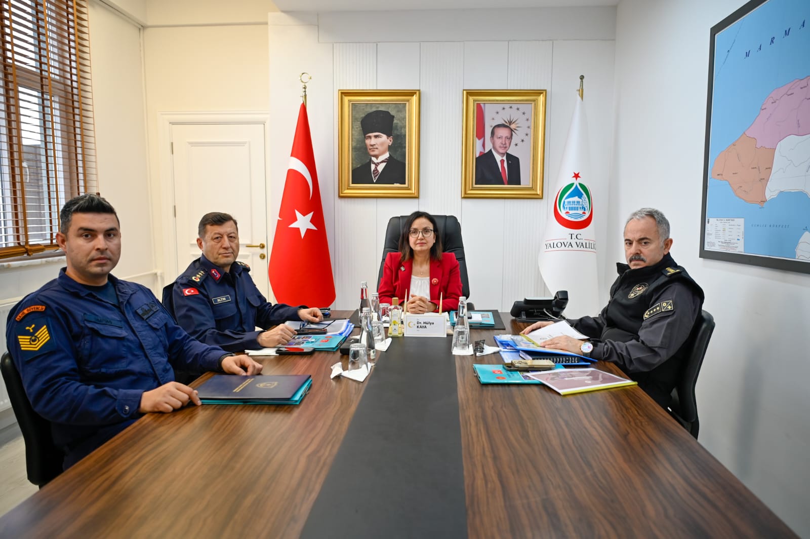 Yalova’da Asayiş ve Güvenlik Değerlendirme Toplantısı Canlı Yayınlandı