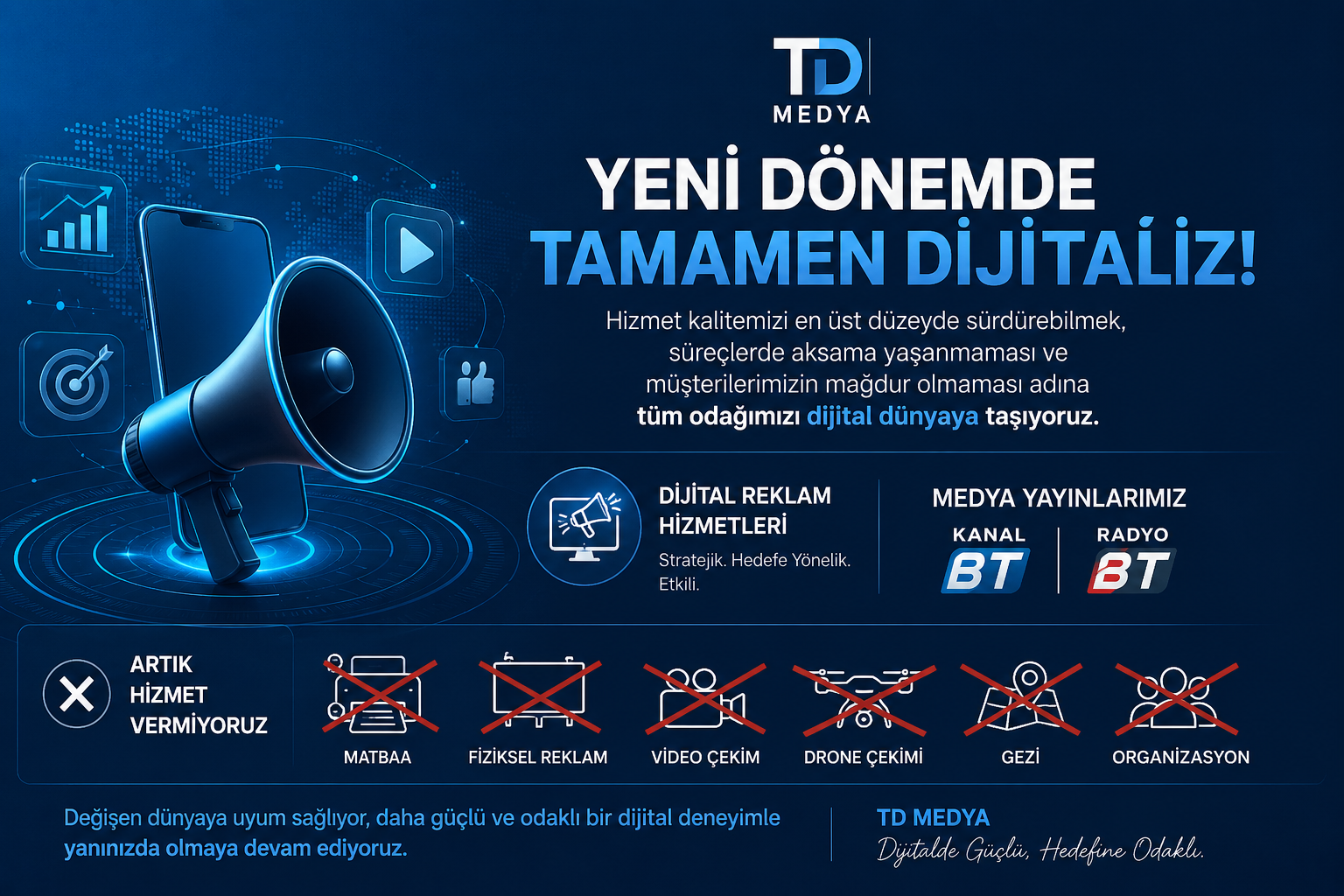 Kamuoyuna ve Değerli İş Ortaklarımıza Duyuru