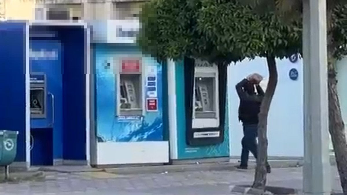 Adana’da taşla ATM parçalayan şahıs gözaltına alındı