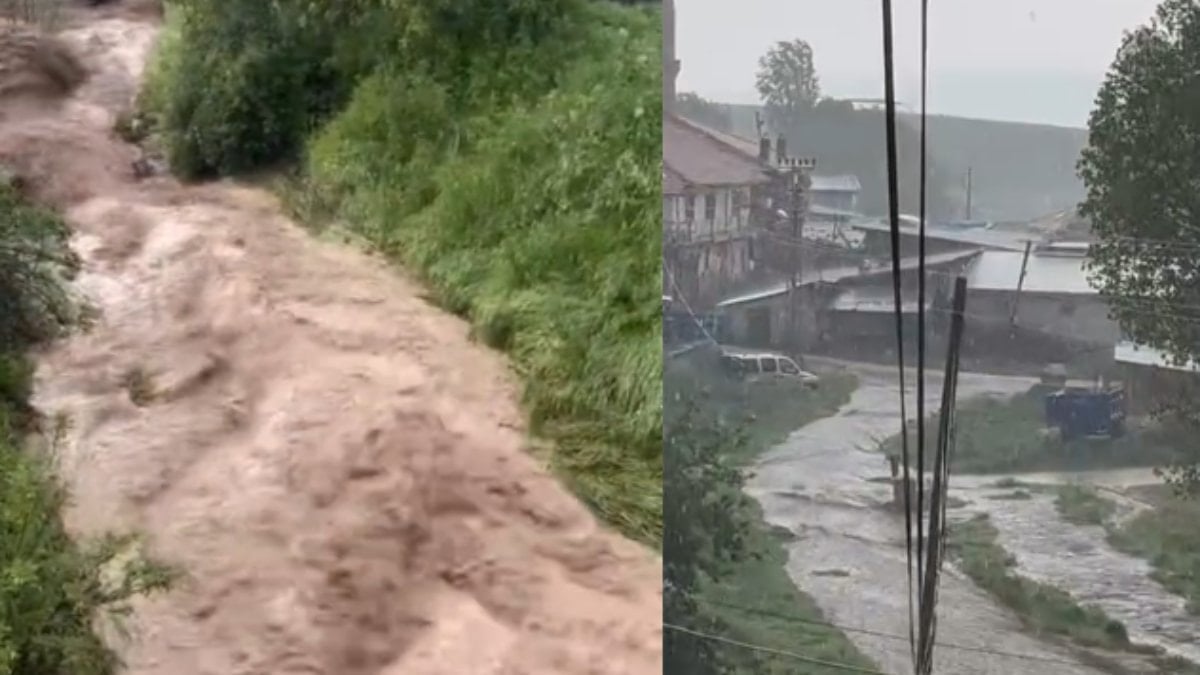 Ankara’da sağanak sonrası sel