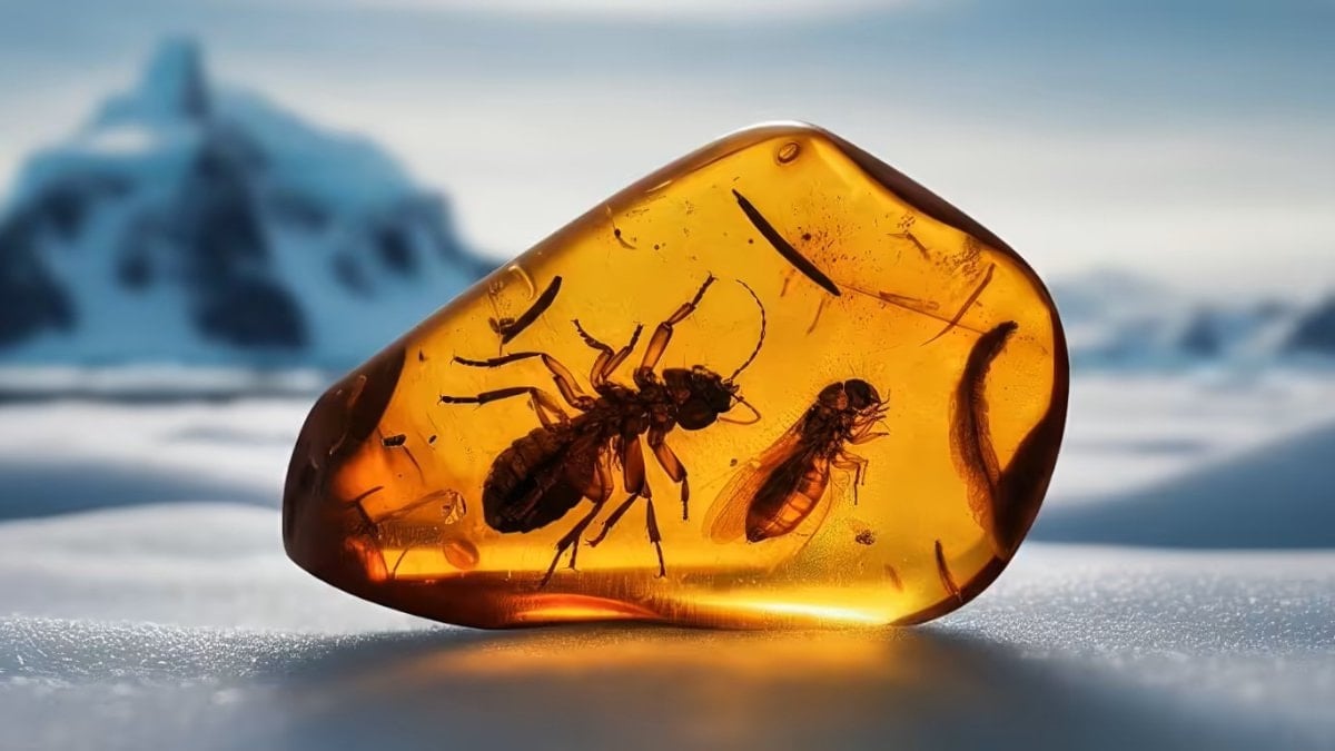Antarktika’dan çıkan kehribar şoke etti! “Bir zamanlar yemyeşildi”