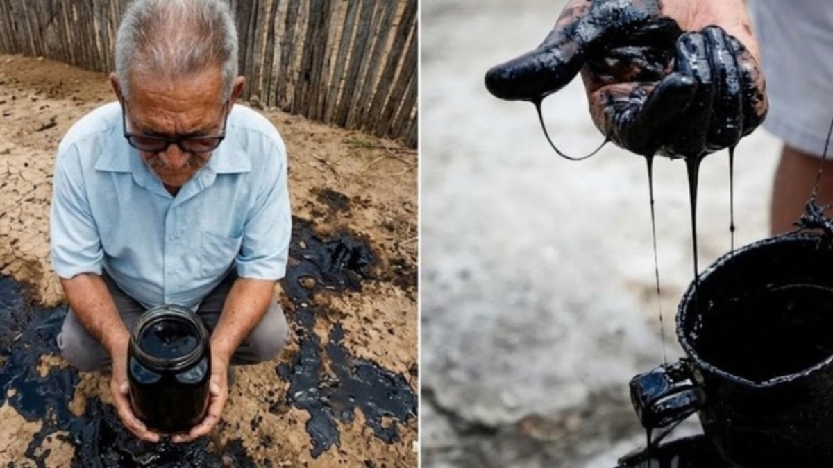 Çiftçinin tarlasında su ararken petrol buldu, hayatının şokunu yaşadı