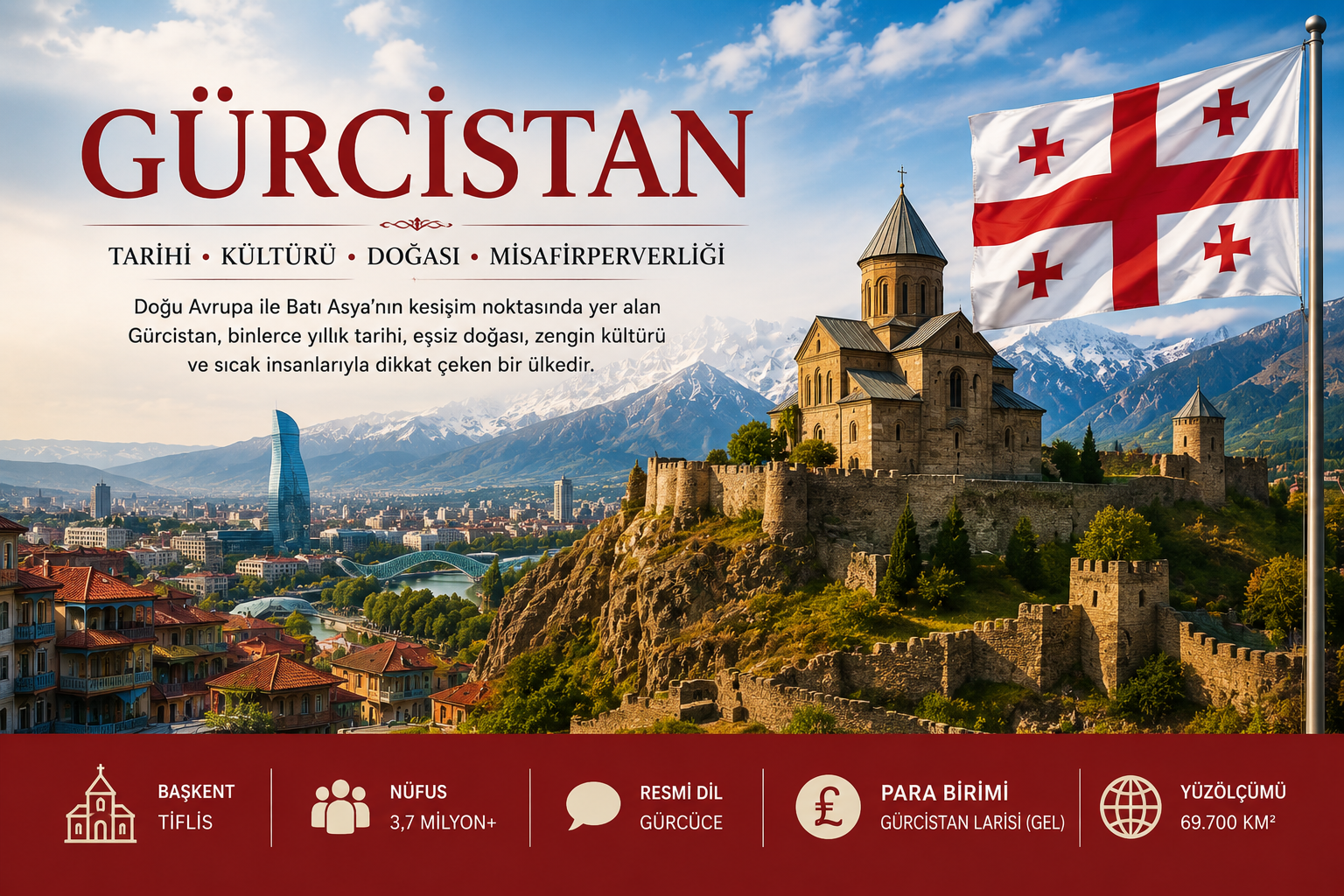 Gürcistan Bayrağı ve Para Birimleri
