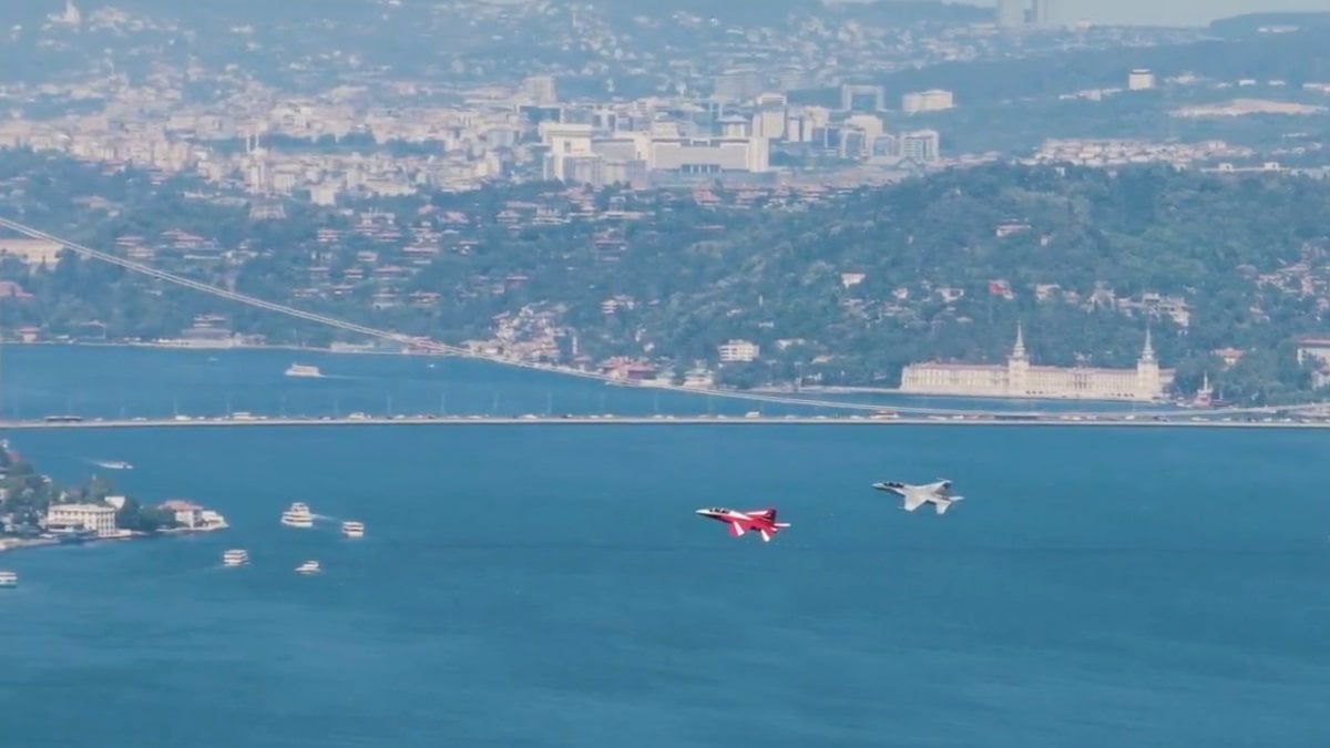 HÜRJET’ten İstanbul’un fethi için gösteri uçuşu
