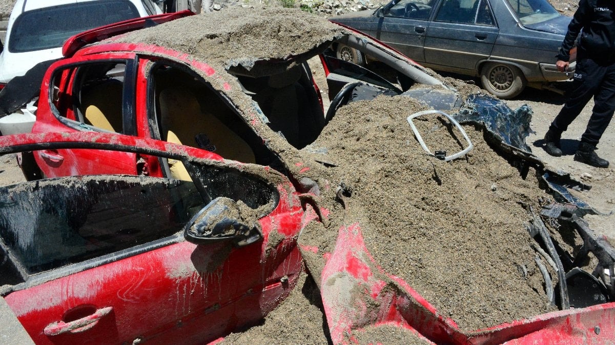 Kahramanmaraş’ta freni boşalan kamyon, 7 araca çarptı: 2’si ağır 6 yaralı