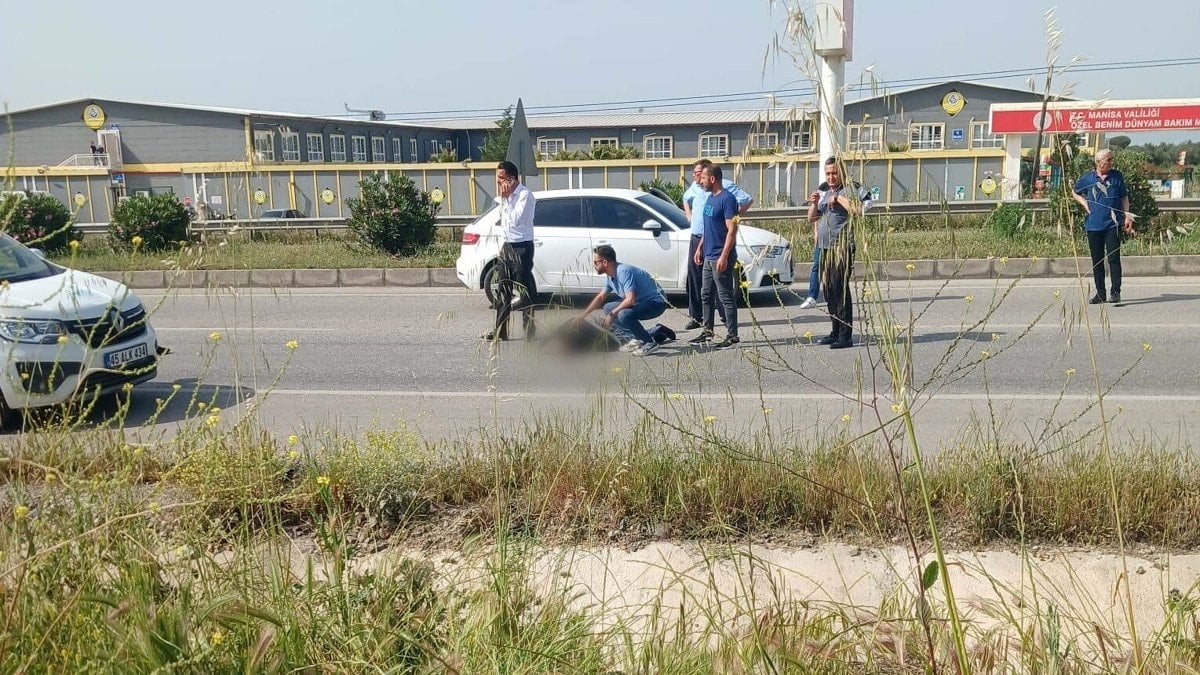 Manisa’da yolun karşısına geçerken otobüsün çarpması ile can verdi