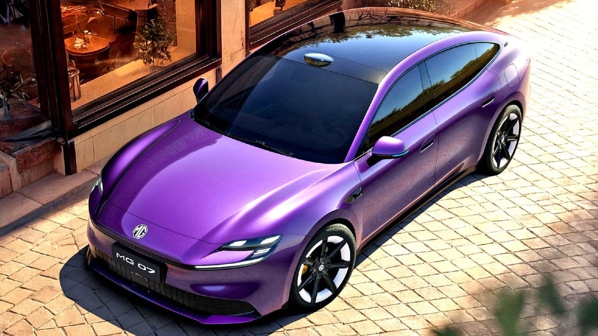 MG, Porsche Taycan’ı andıran yeni modeli 07’yi tanıttı