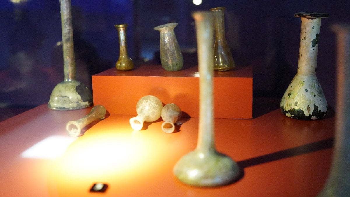 Roma dönemi cam sanatı, Samsun’da sergileniyor