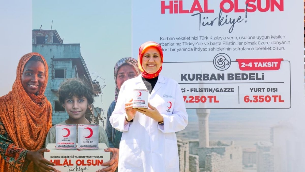 Türk Kızılay Kurban bereketini yıl boyunca sofralara taşıyor