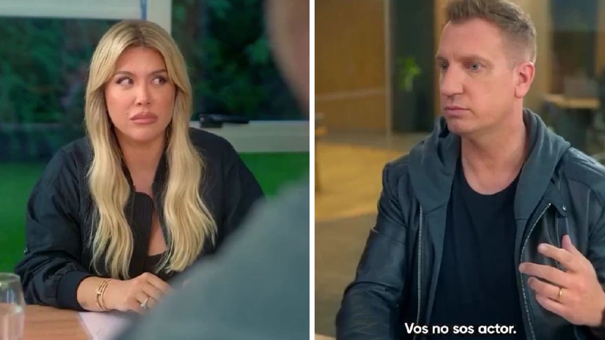 Wanda Nara eski eşi Maxi Lopez’le aynı dizide: Sarı-kırmızılı gönderme