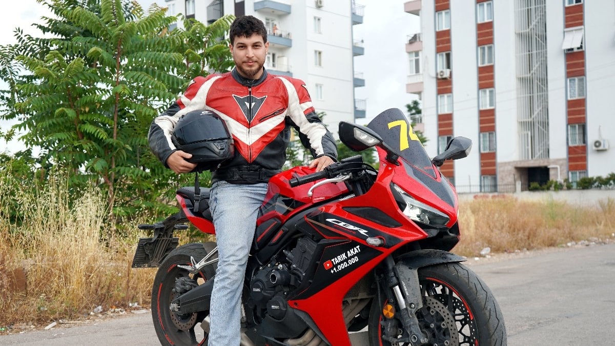 Antalya’da 5 yıl sonra ölümden döndüğü motosiklete yine bindi
