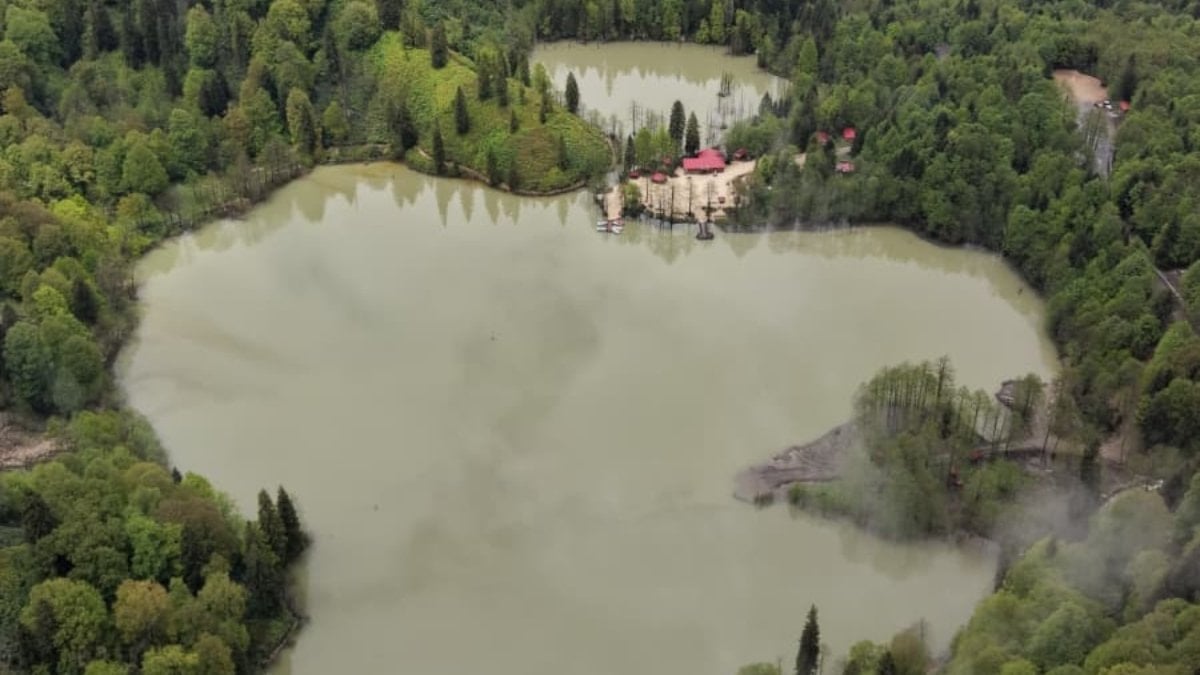Artvin Borçka Karagöl Tabiat Parkı’nda seyrine doyulmaz anlar