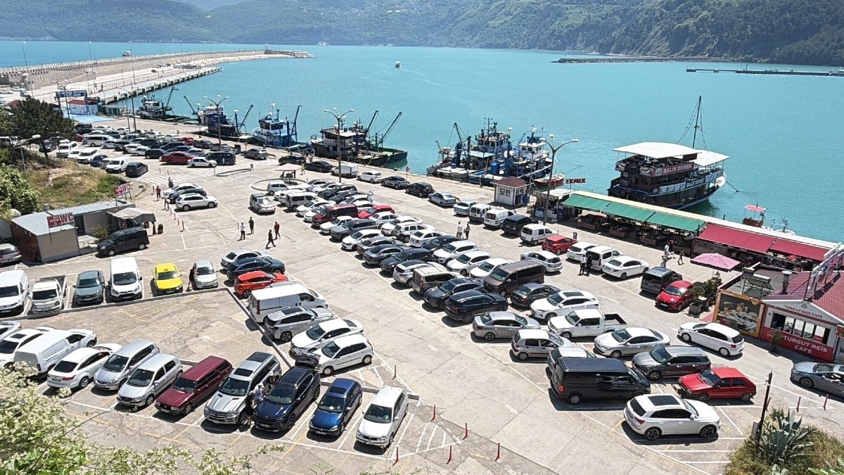 Bayramın gözde yeri Amasra oldu