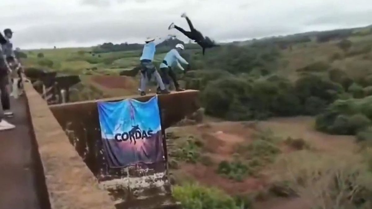 Brezilya’da can alan bungee jumping ihmalinin yeni görüntüleri ortaya çıktı
