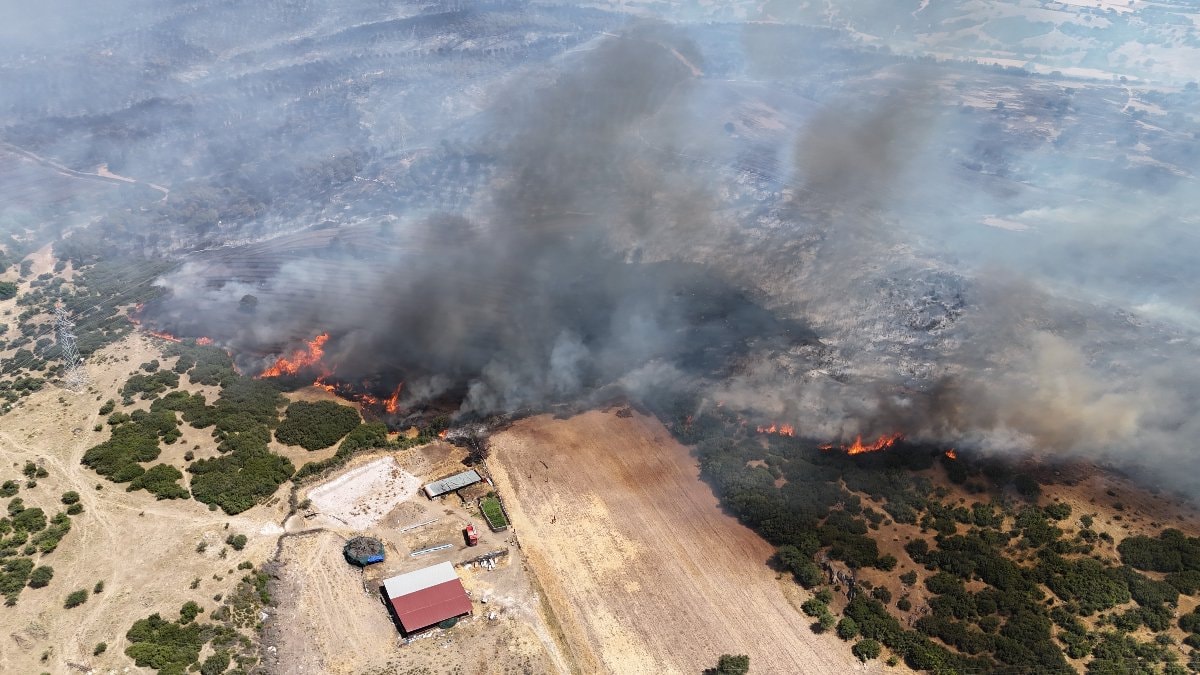 Çanakkale’de yangın riski yüksek