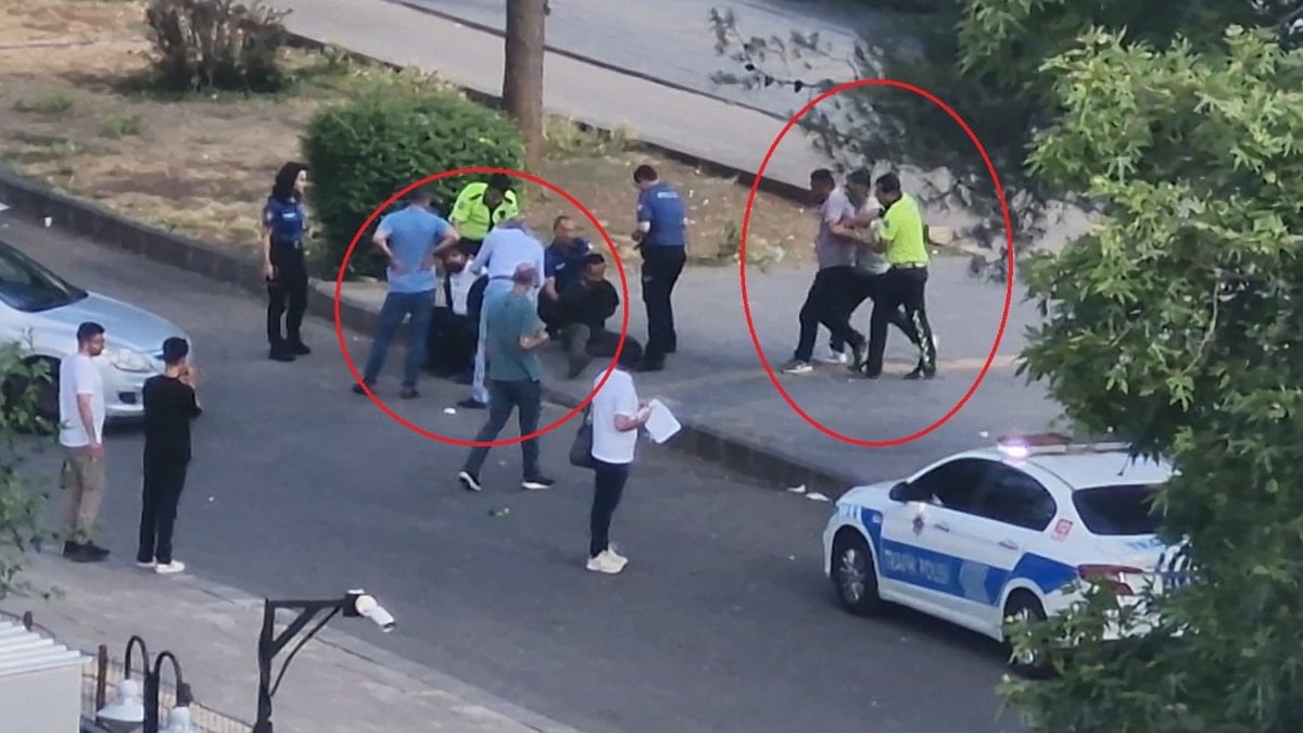 Diyarbakır’da adliye binasını görüntüleyen kişiler polise saldırdı