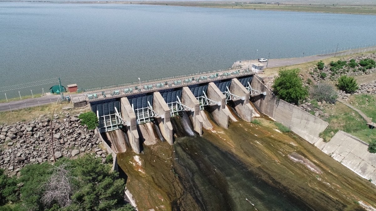 Diyarbakır’da kuraklıktan etkilenen Devegeçidi Baraj Gölü, yağışlarla doldu