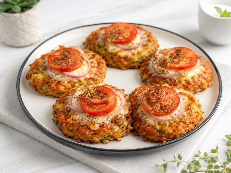 Fırında Sebzeli Pizza Mücver Tarifi