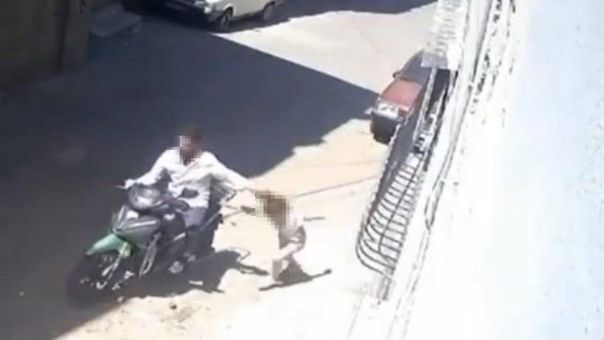 Gaziantep’te kızını saçından sürükleyen babanın 12 suç kaydı ortaya çıktı
