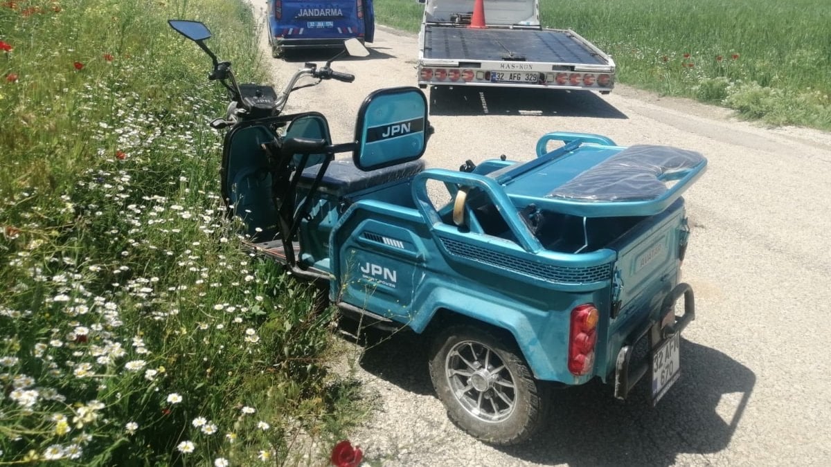 Isparta’da eşini yolcu etti: Dönüş yolunda hayatını kaybetti