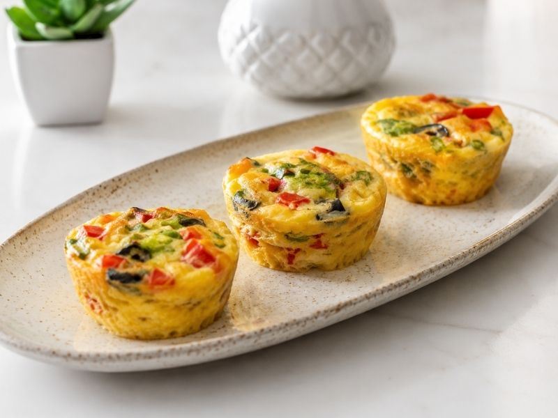 Muffin Kalıbında Omlet Tarifi
