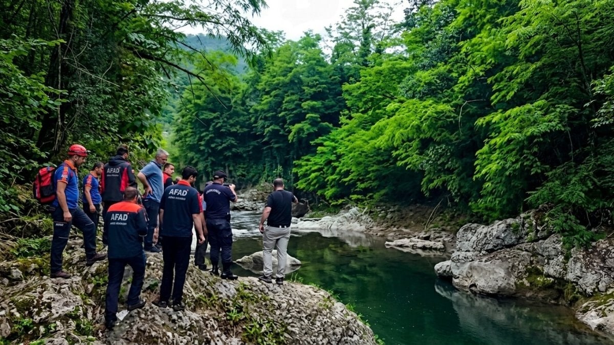 Ordu’da kızının gözleri önünde ırmağa düşen baba hayatını kaybetti