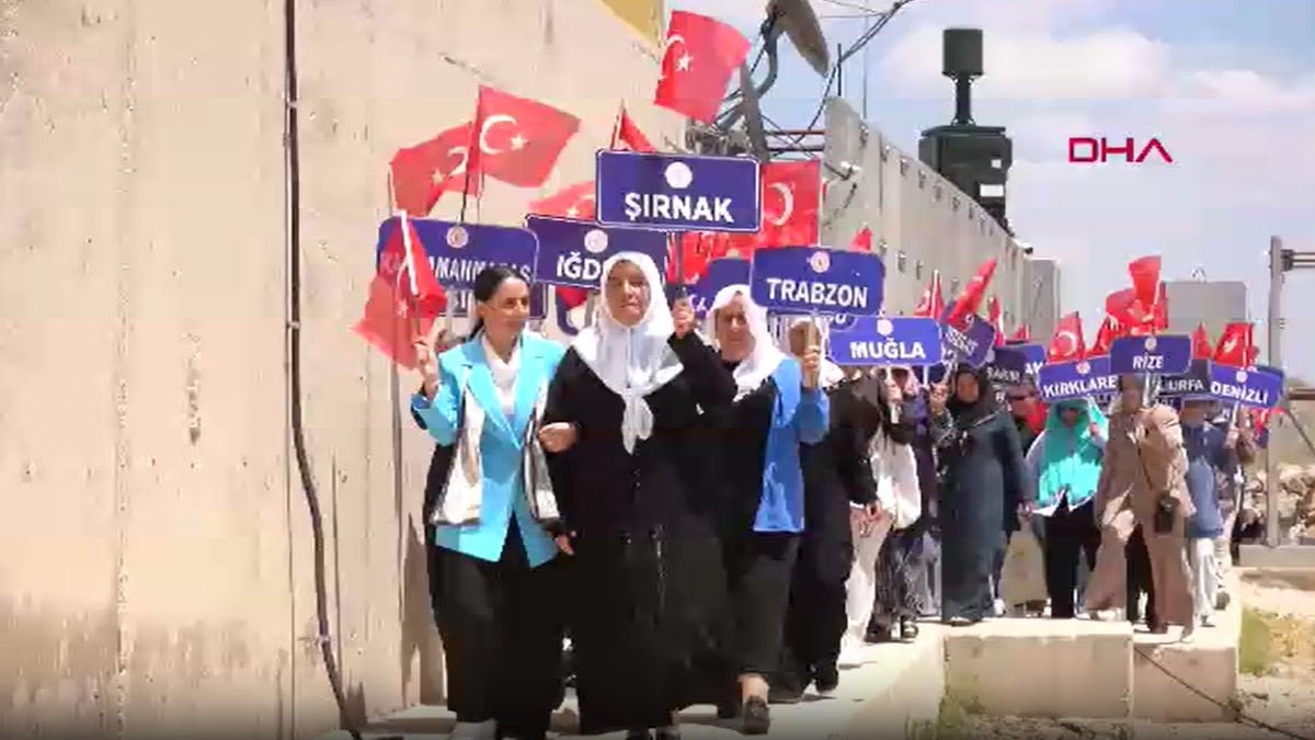 Şehit ailelerinden Cudi Dağı’ndaki şehitliğe ziyaret