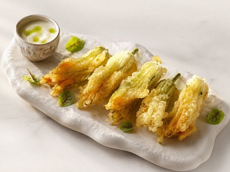 Tempura Kabak Çiçeği Tarifi
