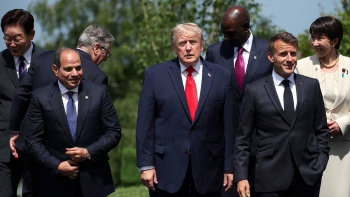 Trump’tan G7 Zirvesinde gecikmeli katılım: ‘Patron benim’ şakası yaptı