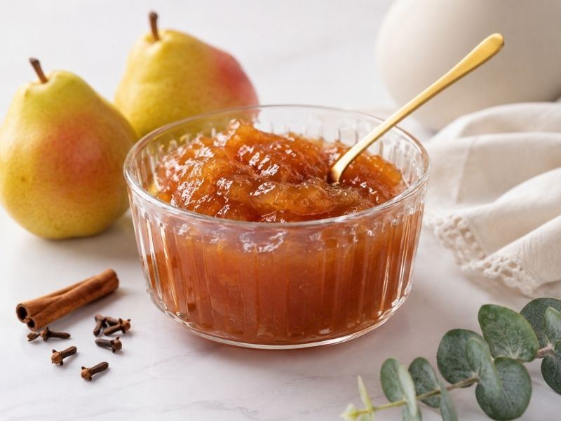 Baharatlı Armut Marmelatı Tarifi
